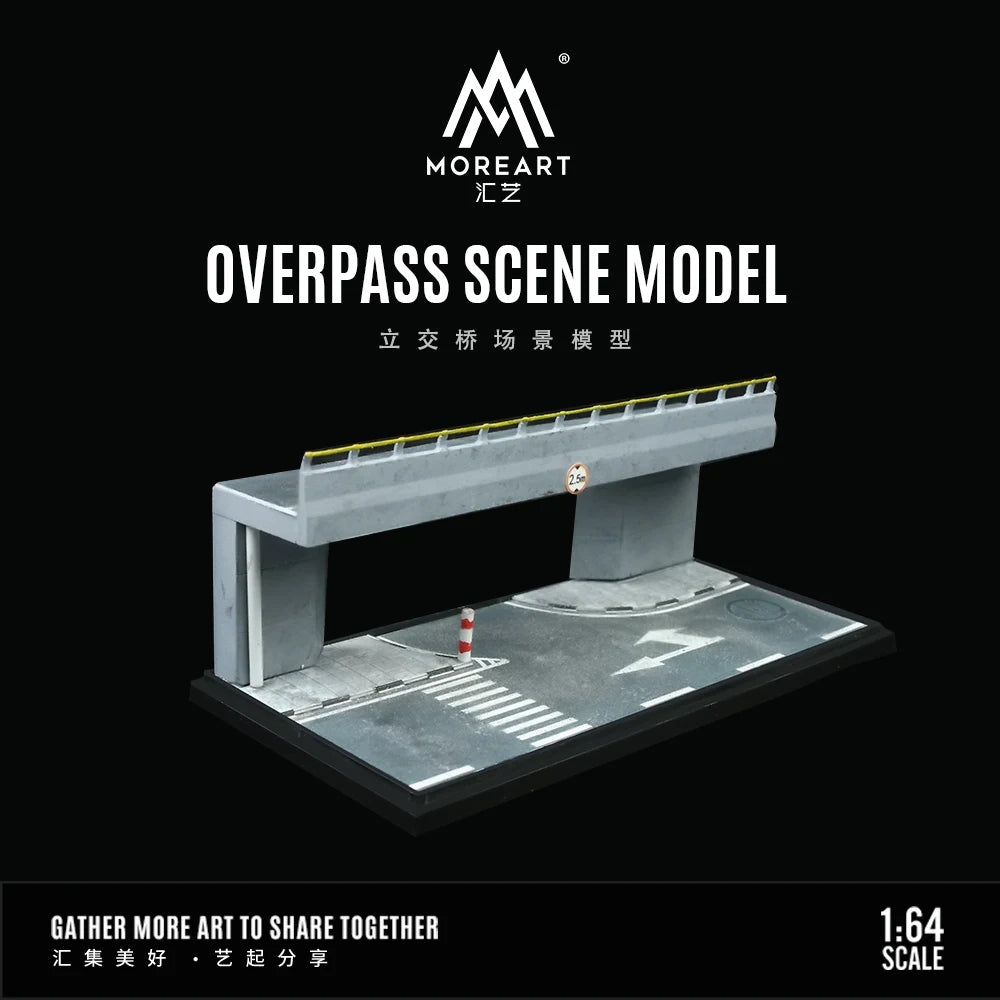 TimeMicro&MoreArt 1:64 Double-layer handmade scene model of the