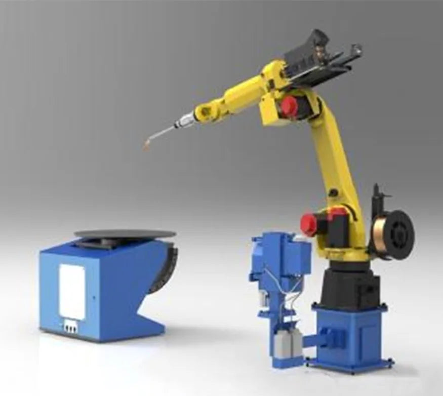 Robotic welding cell electric robotic welder automatic tig mig welding