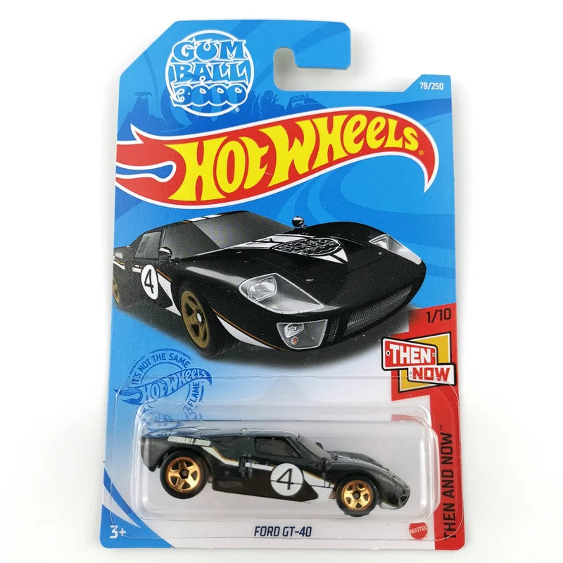 2021-78 Hot Wheels Cars FORD GT-40 1/64 Metal Die-cast Model