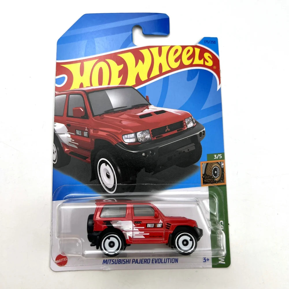 2023-175 Hot Wheels Cars MITSUBISHI PAJERO EVOLUTION 1/64 Metal