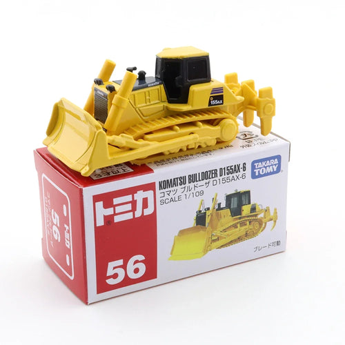 Takara Tomy Tomica No. 56 Komatsu Bulldozer D155AX-6 Scale 1/109