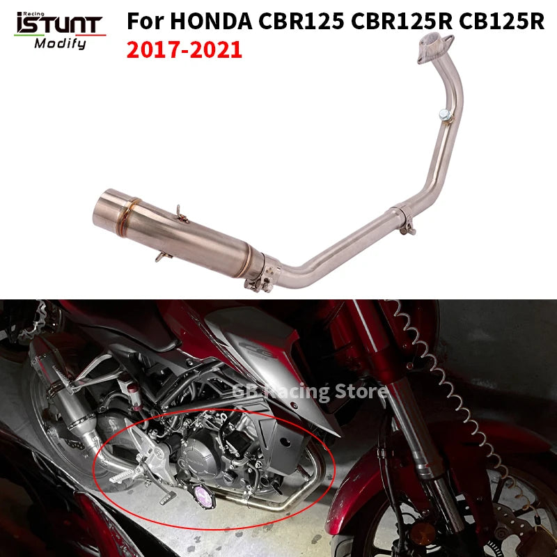 Slip On For HONDA CBR125 CBR125R CB125R CBR 125R CB 125 2017 - 2021