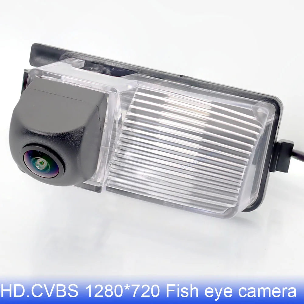 2.4 Ghz Wireless FishEye HD Car Rear View Camera For Nissan Geniss