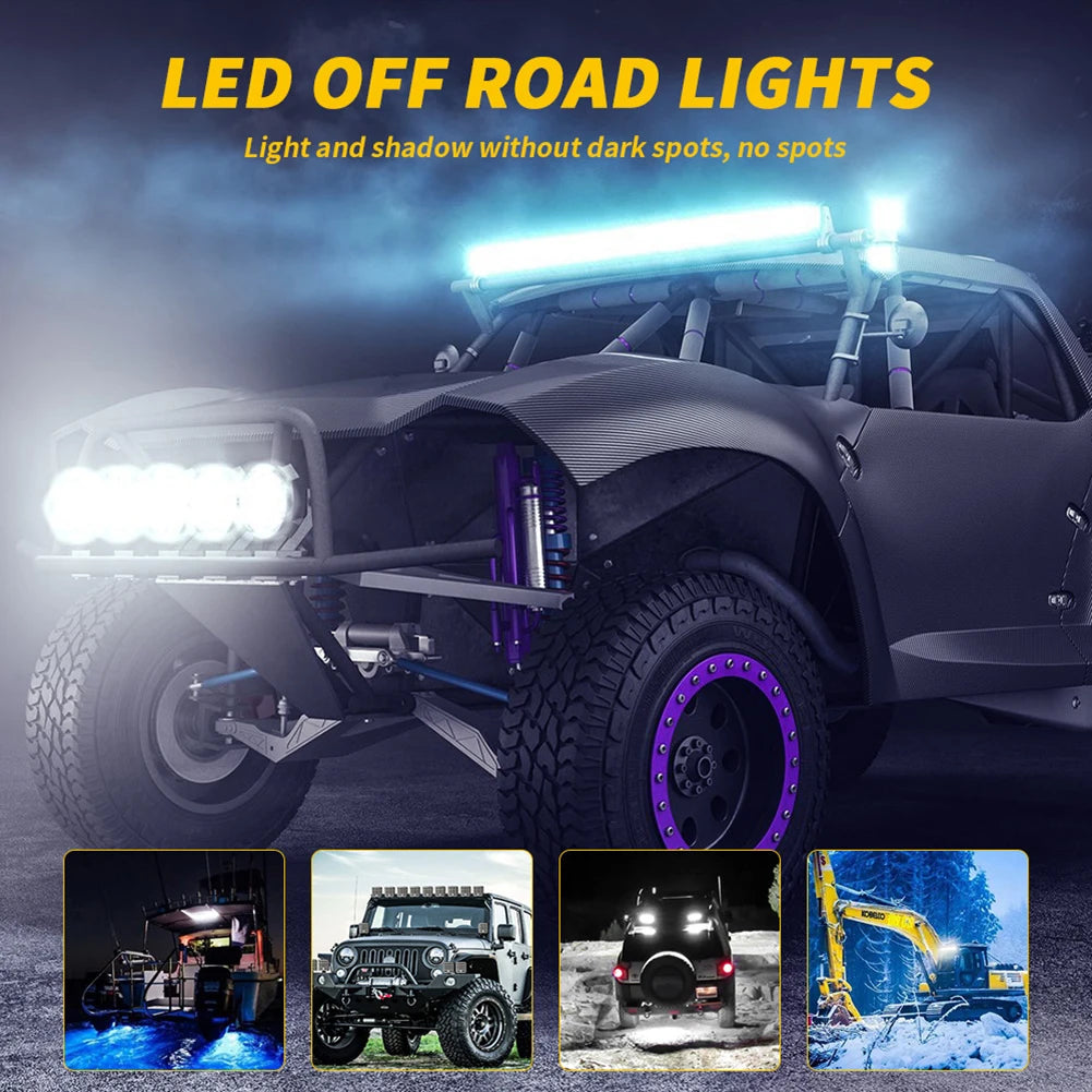 9-30V Led Work Light Bar Floodlight&Spotlighting 24W Work Light