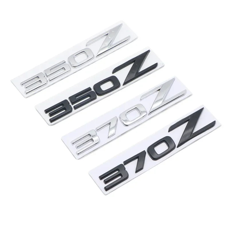 For Nissan 350Z 370Z Rear Trunk Emblem Badge GTS GTR Nismo Z Z3 Z34