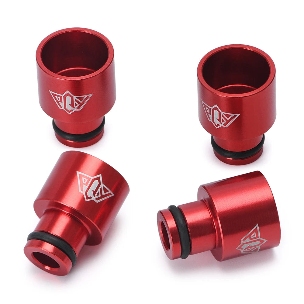 VR - 4pcs Racing PQY Fuel Injector Top For Hats Adapters RDX Injectors