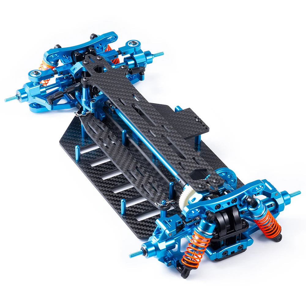 YEAHRUN Metal Alloy & Plastic & Carbon Fiber Chassis Shaft Drive Frame