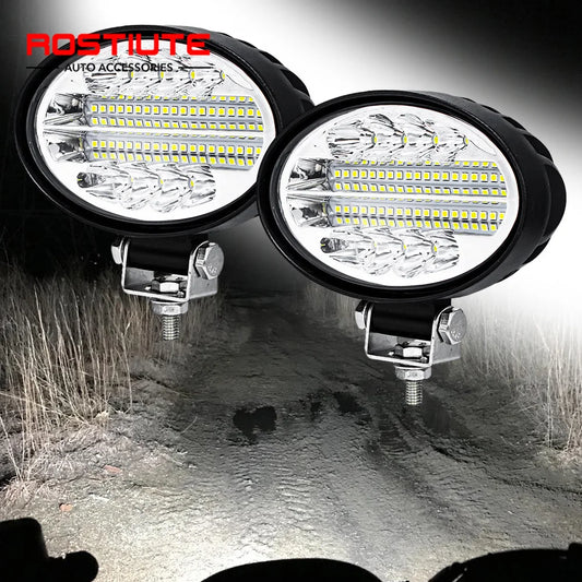 5.5" Spot Flood LED Light Bar Off Road LED Work Light 12V 24V