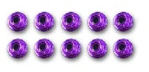 6colors 10pcs 4mm Wheel Nut/ Metal Wheel Hardware for 1/10 R/C hobby