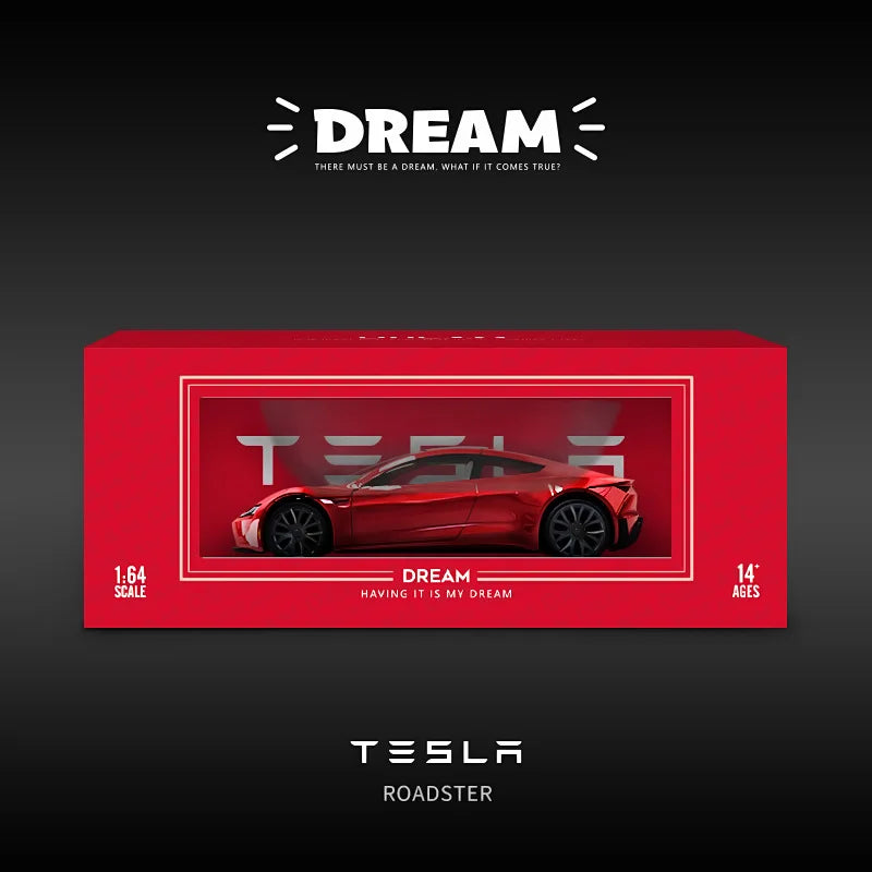 1: 64 Tesla MODEL3 Car Model  Collection Decoration Car Model Toy Car