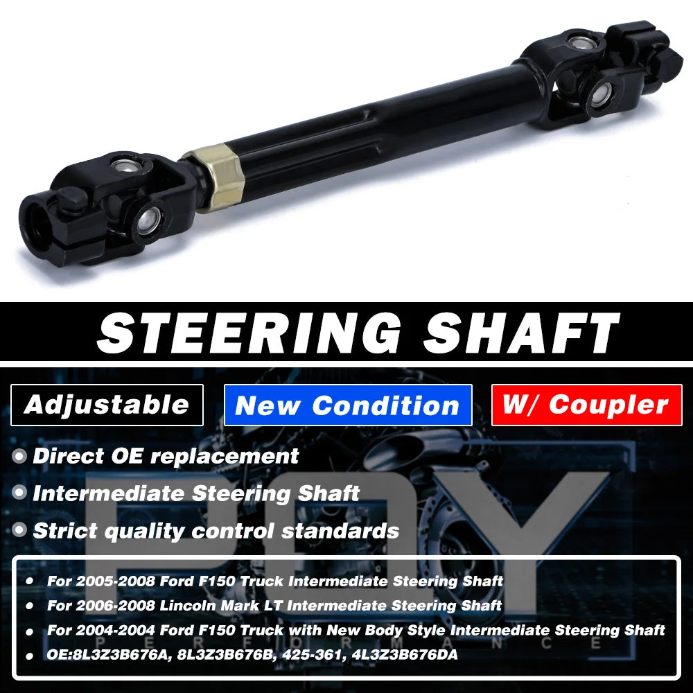 LIZHI- Steering Shaft TRQ For 04-08 Ford F-150 06-08 Lincoln Mark LT