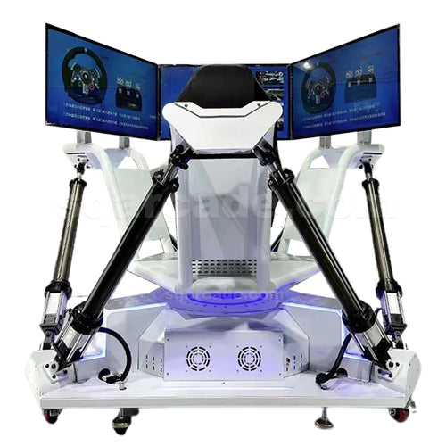 2024Three-screen Six-axis 4D Motorsports Simulator Dynamic Seat Game