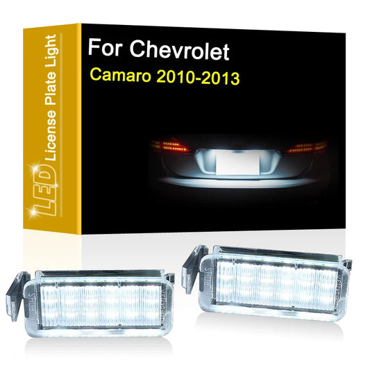 12V LED Number Plate Lamp For Chevrolet Camaro 2010 2011 2012 2013