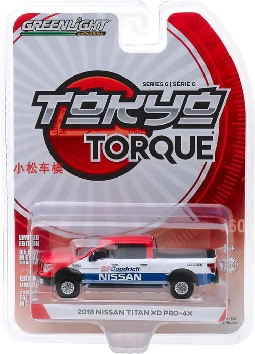 1: 64 Tokyo Series 6-2018 Nissan Pickup Taxi Head Alloy Car Model