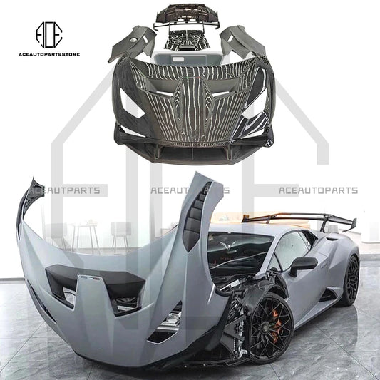 STO Style dry Carbon Fiber Body kit For Lamborghini Huracan LP610