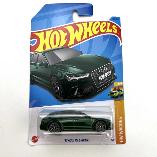 2023-187 Hot Wheels Cars 17 AUDI RS 6 AVANT 1/64 Metal Die-cast Model