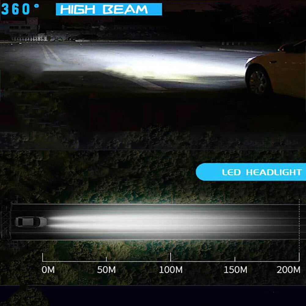 6000K IP67 72W Round Working DRL Fog Spot Light for Car Truck Off-road