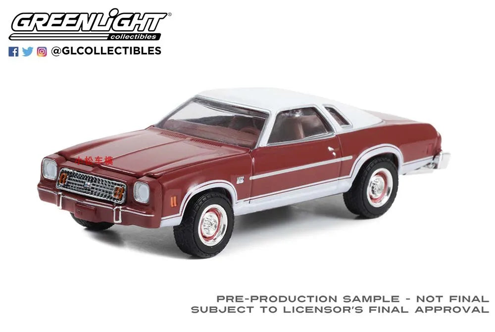 1: 64 1974 Chevrolet Laguna S3  Diecast Metal Alloy Model Car Toys For