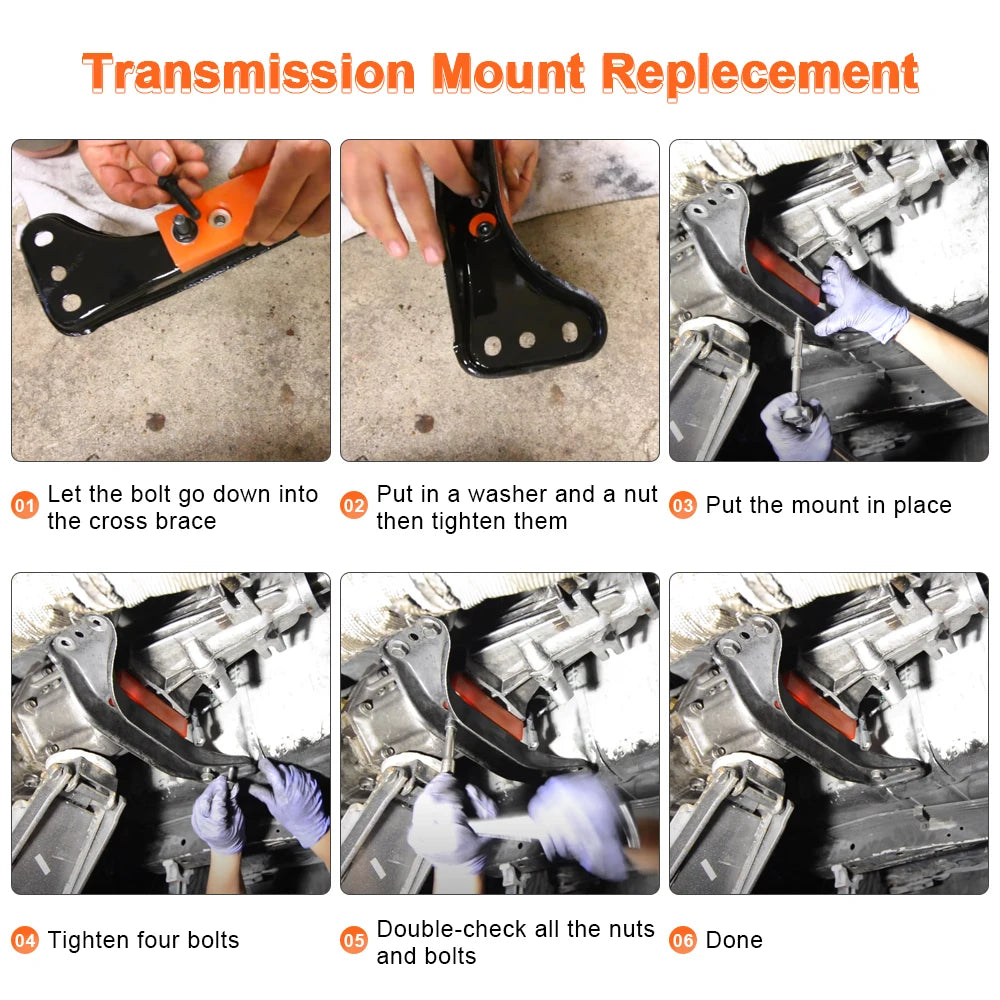 Transmission Mount For 240sx S13 S14 SR20DET KA  WX-TMN11