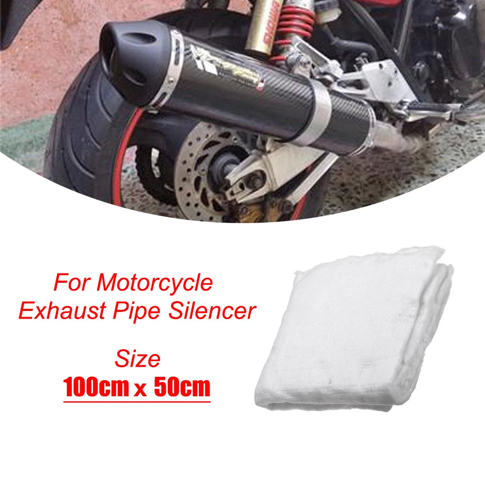 5MM Motorcycle Exhaust Pipe Silencer Cotton Heat Insulation Cottons