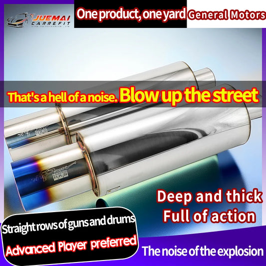 101mm Car Exhaust Pipe HKS Muffler Tail  Pipe Universal High Quality