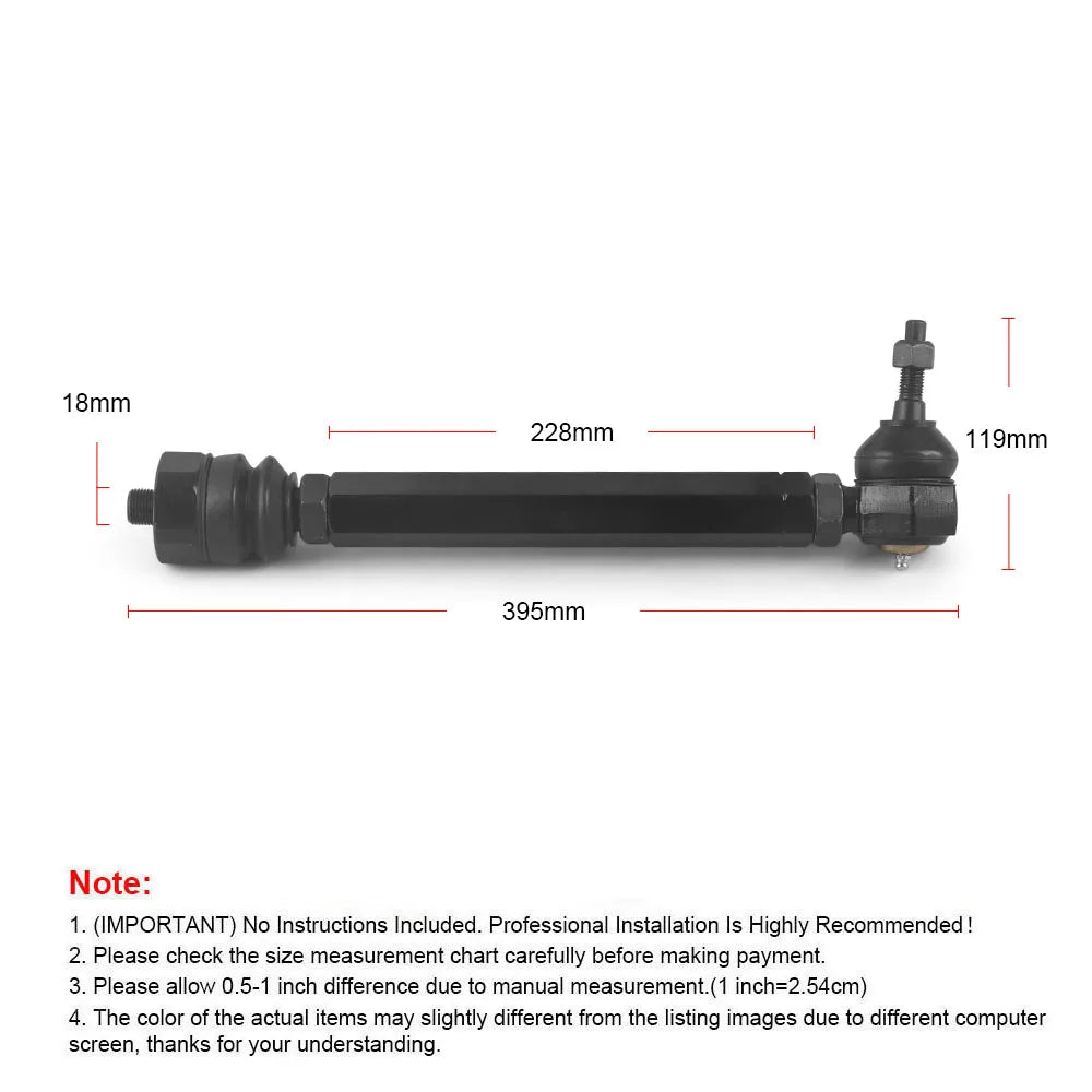 99107 Heavy Duty Tie Rods For Chevy Silverado For GMC Sierra 2500HD