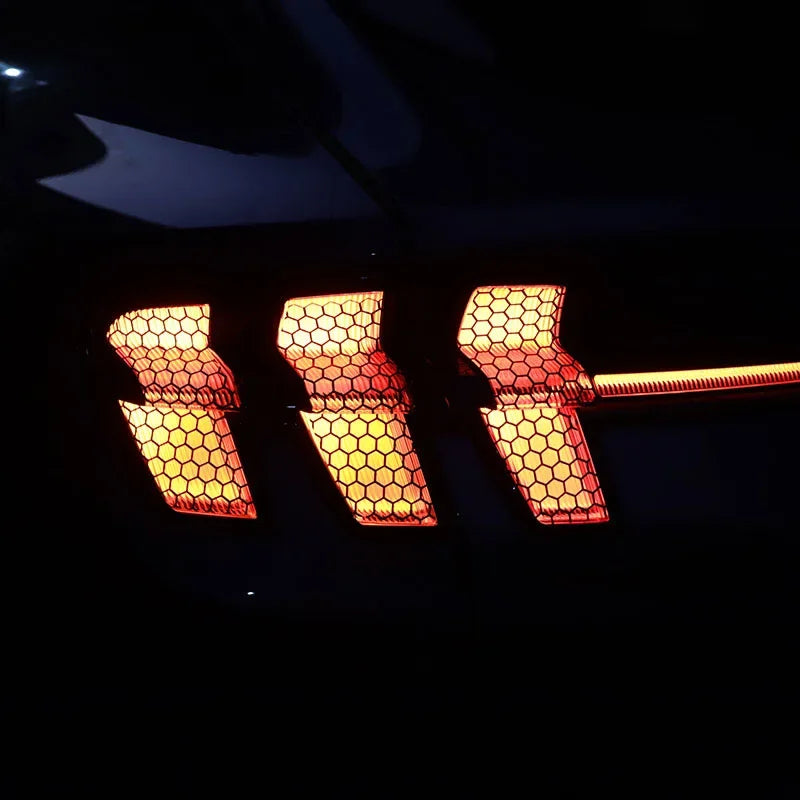 Tail Light Sticker for Ford Mustang Mach-E Honeycomb Cellular