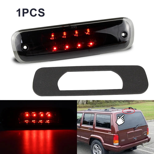 1Pcs Smoke RED Lens Car LED 3rd Third Brake Tail Light Rear High Mount