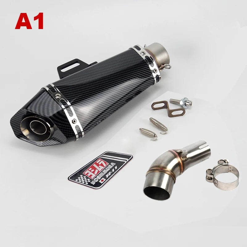 Slip-on for Yamaha R3 R30 MT03 R25 Exhaust Middle Link Pipe Yoshimura