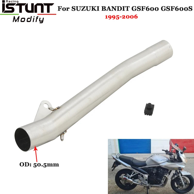 Slip On For SUZUKI BANDIT GSF600 GSF600S 1995-2006 Motorcycle Exhaust