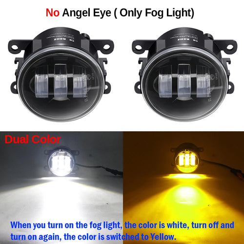 2 X Angel Eye Fog Light For Subaru Forester WRX STI Impreza XV BRZ