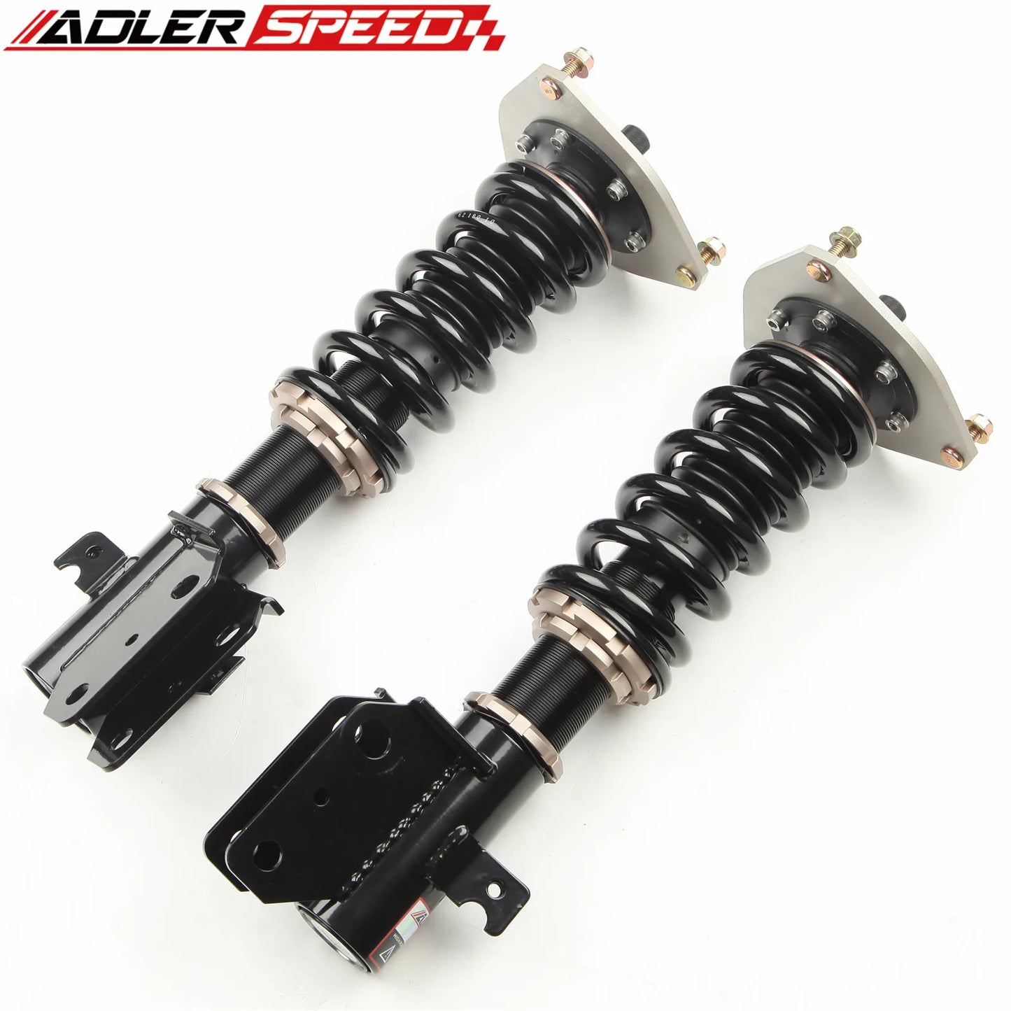 ADLERSPEED 18 Level Adjust Coilovers Shocks Struts Suspension Kit For