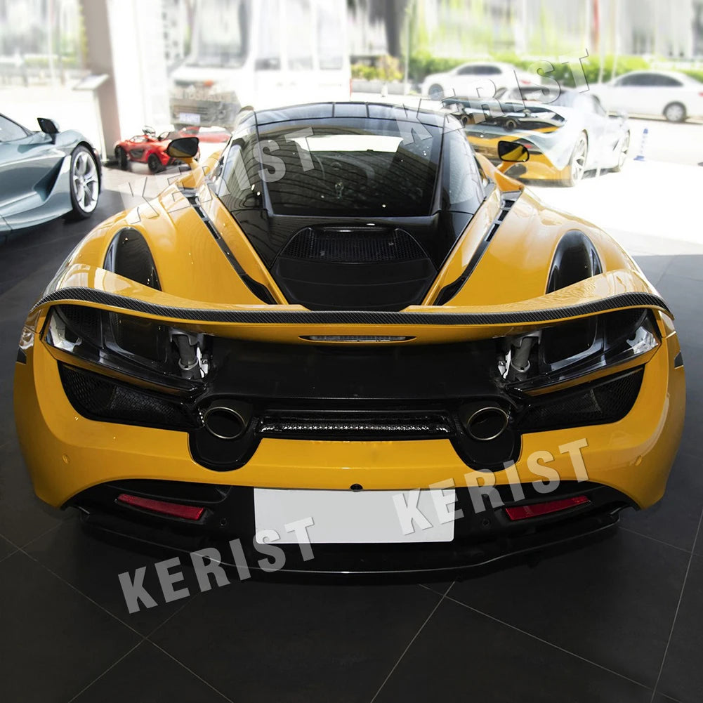 Rear Carbon Fiber Trunk Spoiler Wing For McLaren 720S 17-23