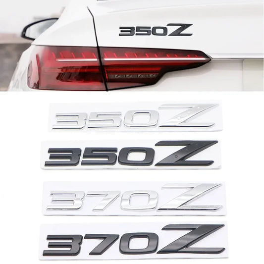 For Nissan 350Z 370Z Rear Trunk Emblem Badge GTS GTR Nismo Z Z3 Z34