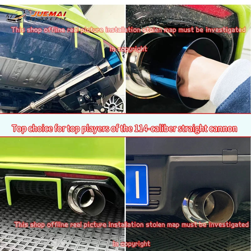 114mm Car Exhaust Pipe HKS Muffler Tail Pipe Universal High Quality