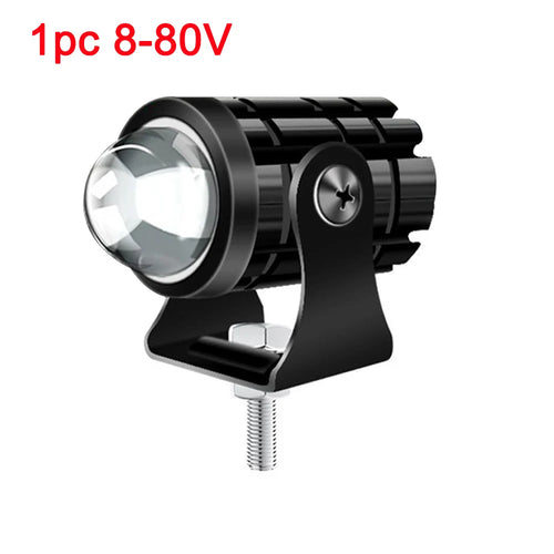 Universal Dual Color Motorcycle LED Headlight ATC Scooter Driving