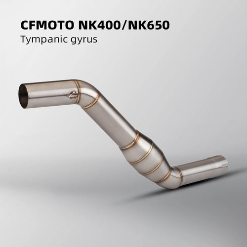 Slip On For CFMOTO NK400 NK650 NK 650 Elbow 51mm Motorcycle Exhaust