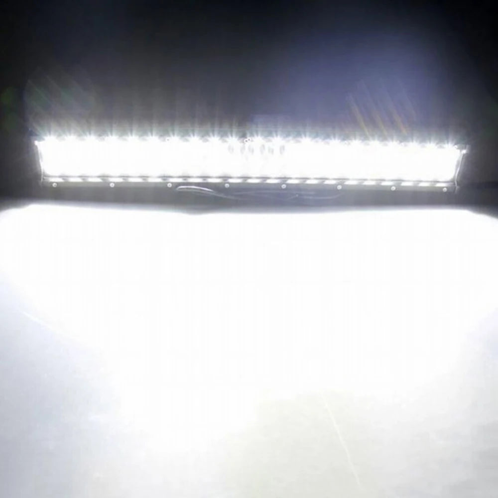 7'' 13'' inch Slim LED Light Bar Single Row 18W 36W 12V Daytime