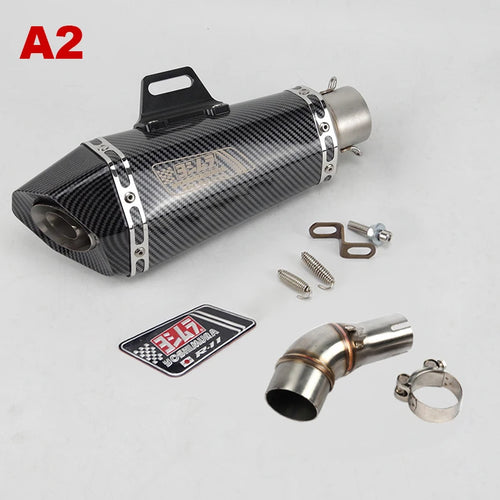 Slip-on for Yamaha R3 R30 MT03 R25 Exhaust Middle Link Pipe Yoshimura