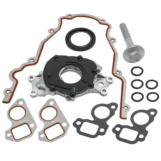 Oil Pump + Cover Gaskets + Balancer Bolt For GMC LS 5.3L 6.0L For