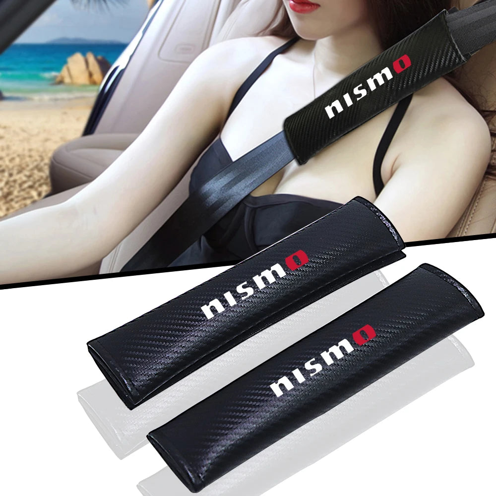 for nissan GTR GT-R NISMO R35 premium edit 2pcs Car seat belt