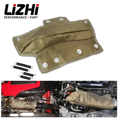 LIZHI- Lava Inlet Pipe Blanket Turbocharger Heat Shield Intake Cooler