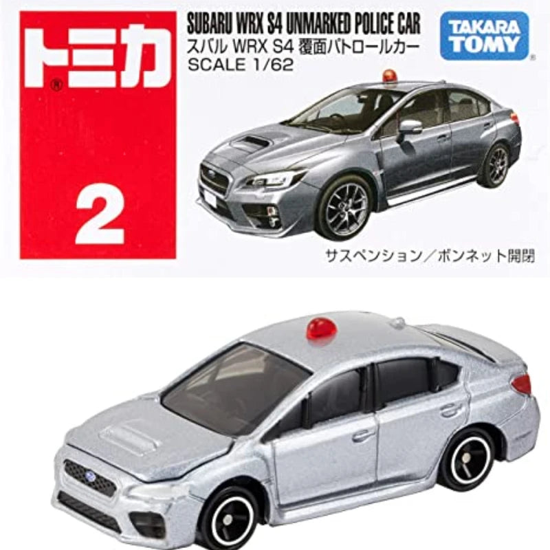 TAKARA TOMY TOMICA Box No. 2 Subaru WRX S4 car alloy simulation