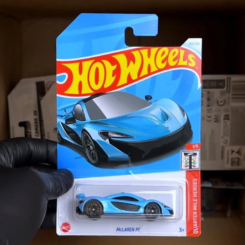 24J Hot Wheels 1/64 DELOREAN PHAS DUCK N ROLL MCLAREN P1 95 MAZDA RX-7