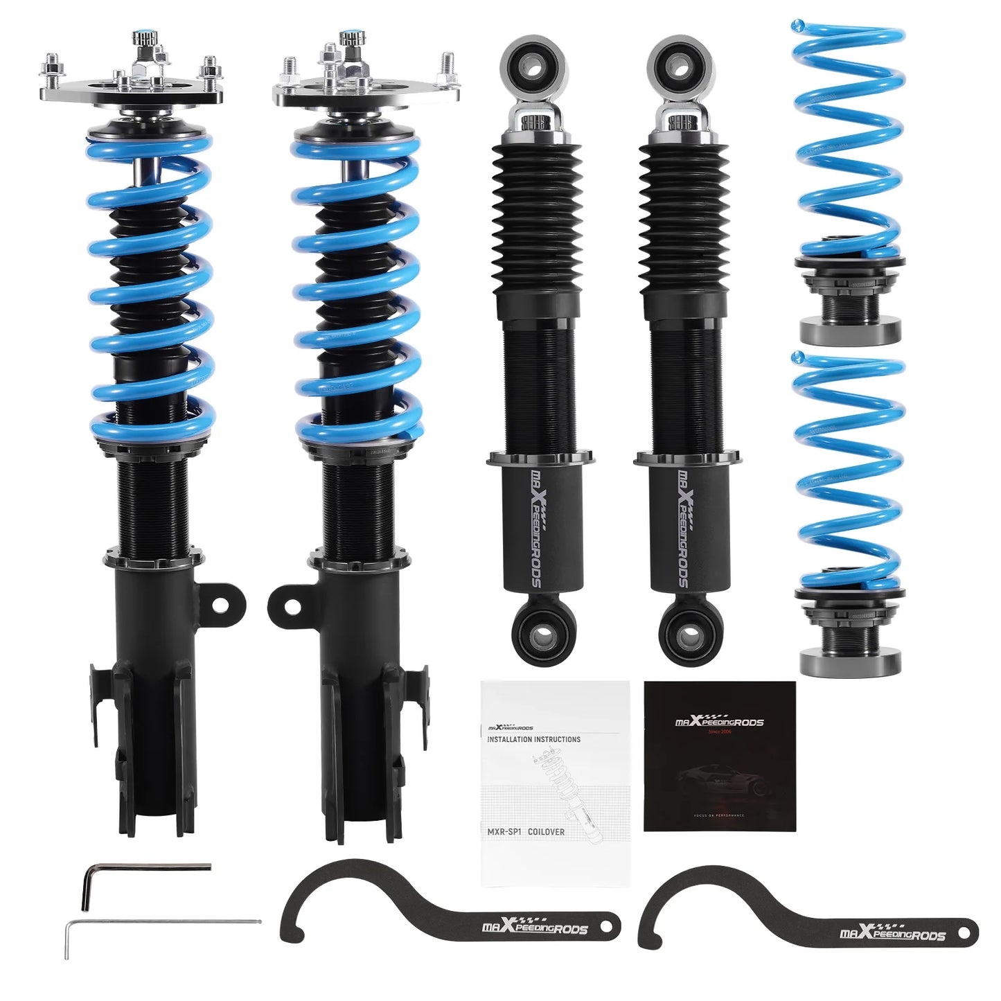 24 Way Damper Adjustable Coilovers Kit For Toyota RAV4 2006-2012 Front