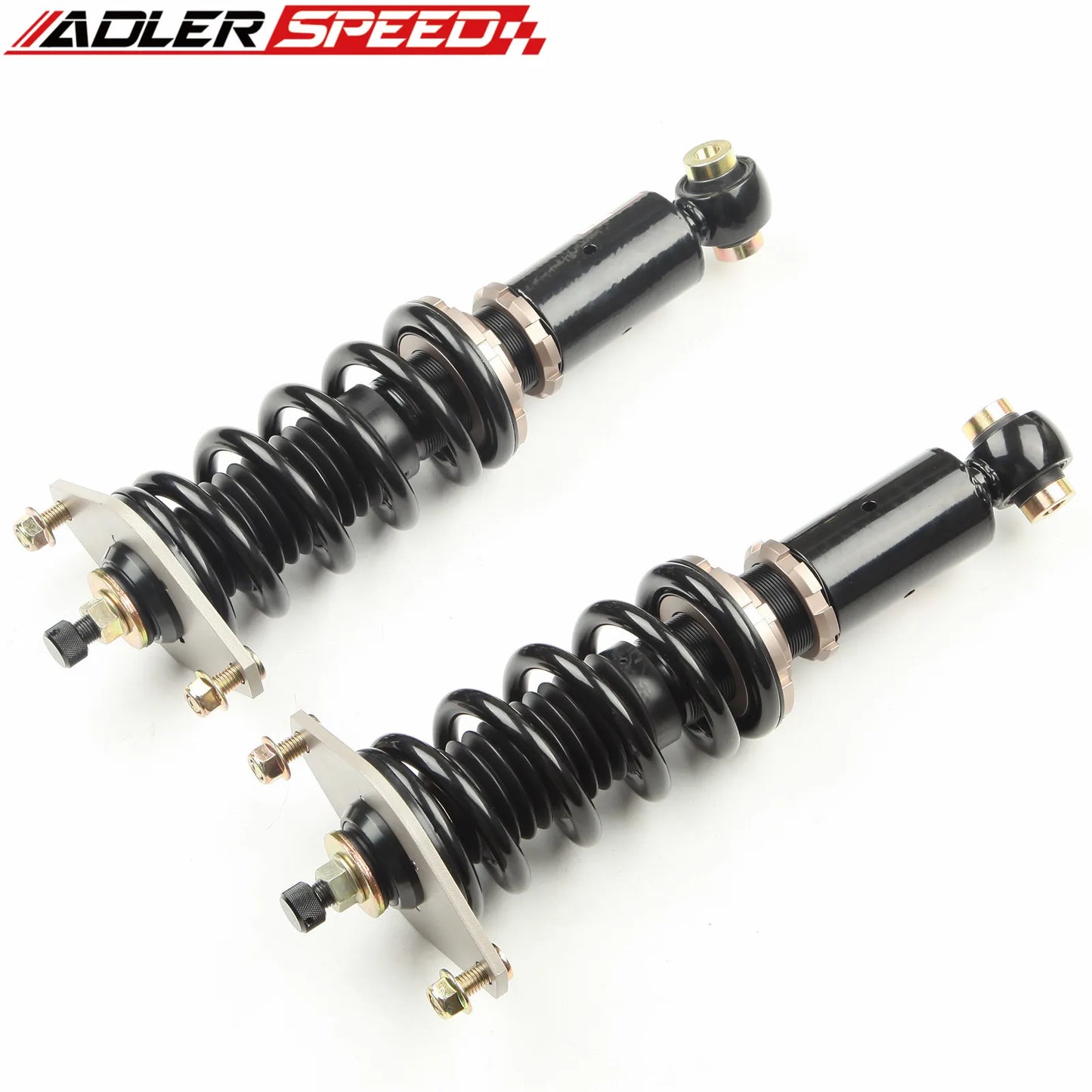 ADLERSPEED 18 Level Adjust Coilovers Shocks Struts Suspension Kit For