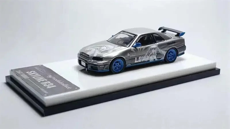 (Pre-order) Model Collect MC 1:64 SKYLINE R32 GTR HKS / R34 25GT TURBO