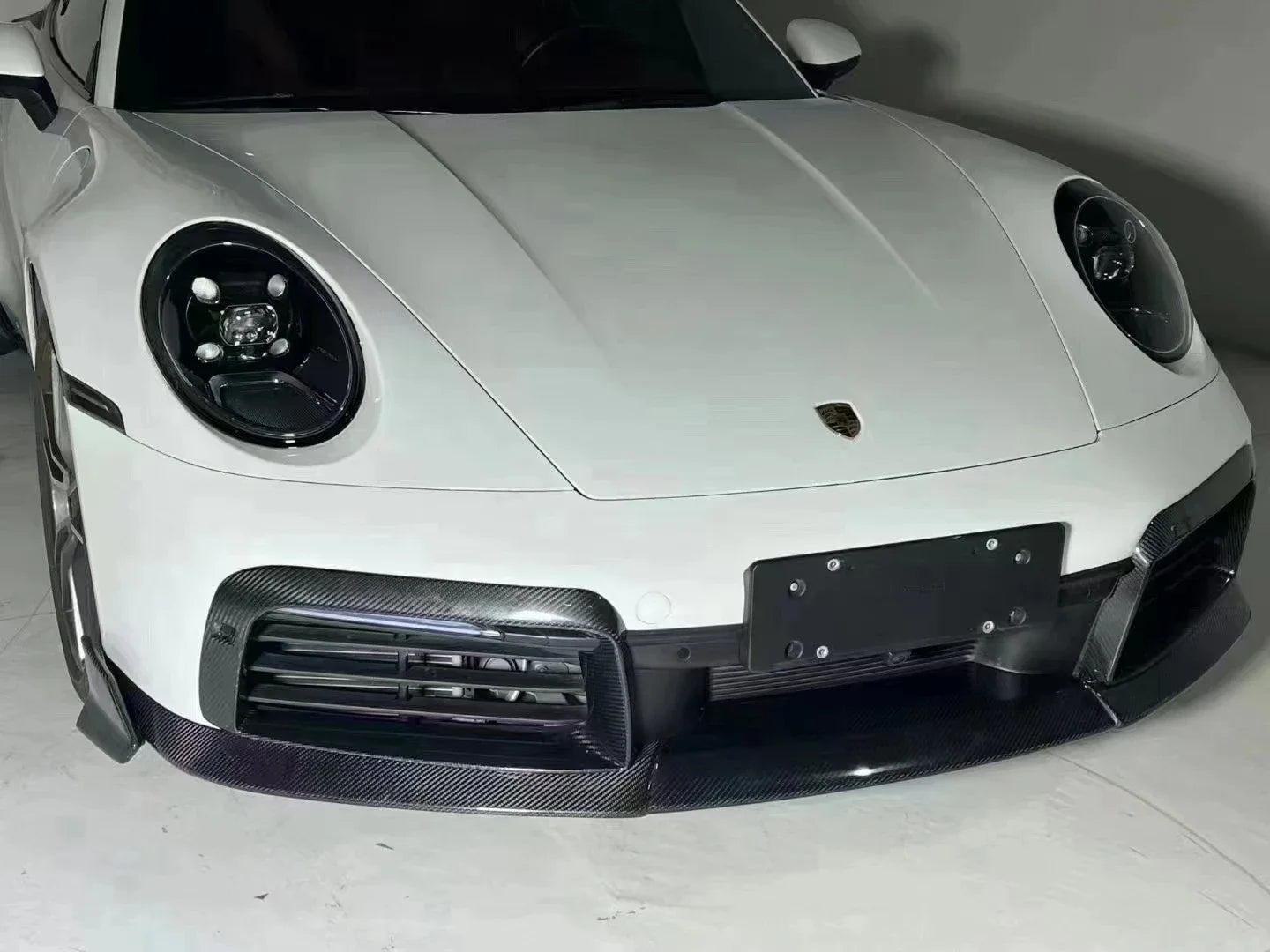 992 Upgrade Barbus Style Body Kit Dry Carbon Fiber Front Lip Front