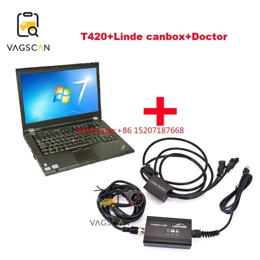 T420 Diesellaptop for Linde Canbox Judit Incado Box Diagnostic Kit