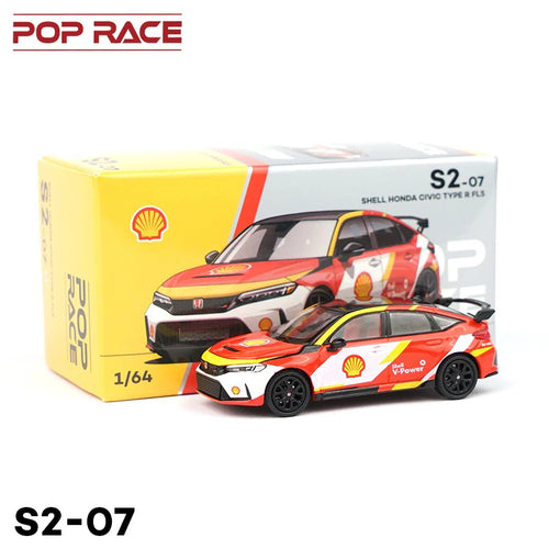 Xcartoys Poprace 1/64 Civic Type-R FL5 Diecast Model Car Sports Racing